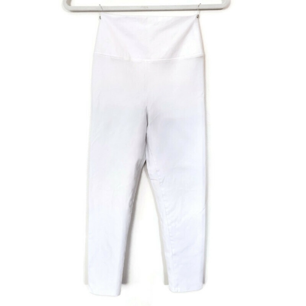 Nordstrom White Cotton Spandex Leggings